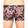 Мужские трусы боксеры темно-синие  с розами Romeo Rossi Rose Boxer RR00225 (S)