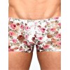 Мужские трусы боксеры белые с розами Romeo Rossi Boxer RR00227 (M)