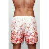 Мужские трусы-шорты розовые с красными бабочками Romeo Rossi Shorts RR00304 (XL)