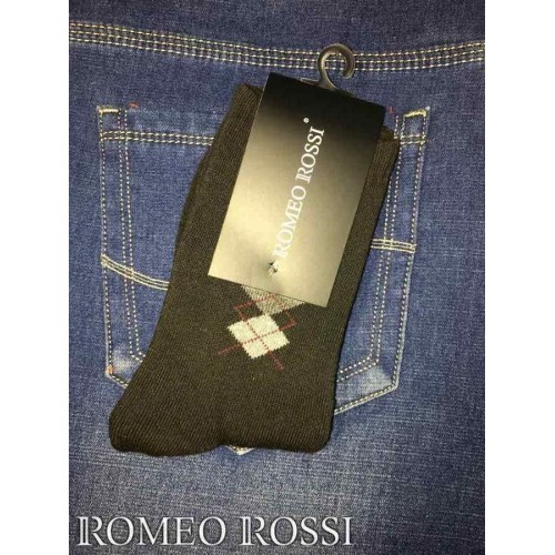 Носки мужские утепленные с шерстью черные ROMEO ROSSI RR00751 (39-45 (единый))
