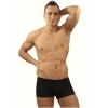 Мужские трусы боксеры черные с люрексом Romeo Rossi Polar Night Boxer RR00205 (M)