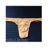Мужские трусы стринги бежевые ROMEO ROSSI RR1002-10 (M)