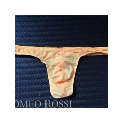 Мужские трусы стринги бежевые ROMEO ROSSI RR1002-10 (M)