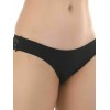 Женские трусы слипы с кружевной вставкой черные ROMEO ROSSI RR2503-2 (XXL)