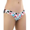 Женские трусы слипы с кружевной вставкой разноцветные ROMEO ROSSI RR2504-4 (XXL)