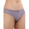 Женские трусы стринги серый ROMEO ROSSI 1504-3 (L)