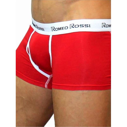 Мужские трусы боксеры красные Romeo Rossi RR365-8 Boxer Brief (L)