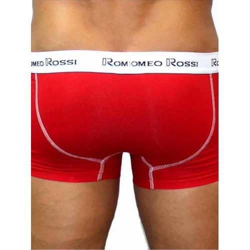 Мужские трусы боксеры красные Romeo Rossi RR365-8 Boxer Brief (L)