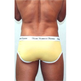 Мужские трусы брифы желтые Romeo Rossi RR366-13 Brief