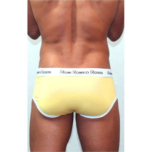 Мужские трусы брифы желтые Romeo Rossi RR366-13 Brief (M)