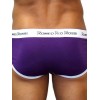 Мужские трусы брифы баклажановые Romeo Rossi RR366-5 Brief (5XL)