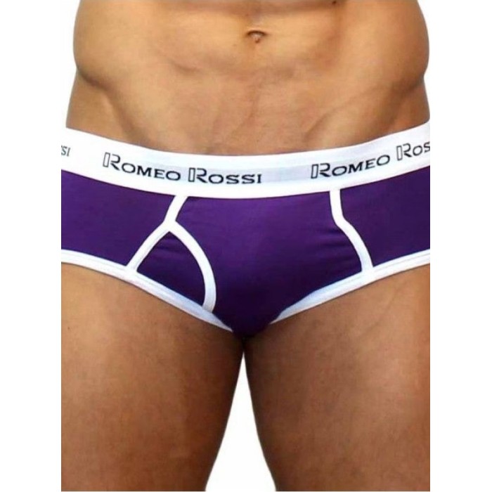 Мужские трусы брифы Romeo Rossi RR366-05322 Набор из 5 штук +ПОДАРОК