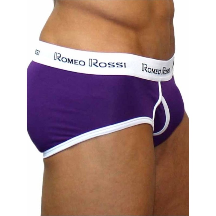 Мужские трусы брифы Romeo Rossi RR366-05322 Набор из 5 штук +ПОДАРОК