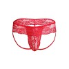 Мужские трусы стринги красные Romeo Rossi RR1038-8 (L)