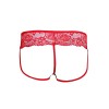 Мужские трусы стринги красные Romeo Rossi RR1038-8 (L)