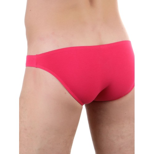 Мужские трусы слипы фуксия Romeo Rossi RR2069-22 (L)