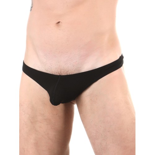 Мужские трусы тонги черные Romeo Rossi RR1044-2 (XXL)
