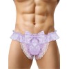 Мужские трусы джоки фиолетовые Romeo Rossi RR4008-6 (M)
