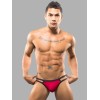 Мужские трусы стринги красные Romeo Rossi RR1047-8 (L)