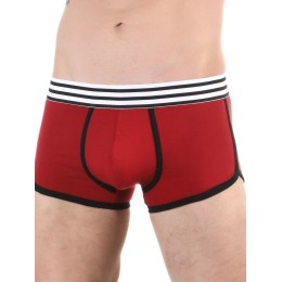 Мужские трусы боксеры бордовые Romeo Rossi 6062-18