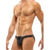 Мужские плавки танга черные Romeo Rossi 6649-2 (XXL)