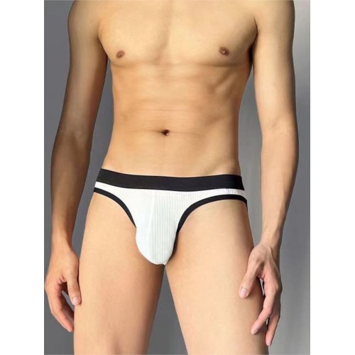 Мужские трусы брифы белые Romeo Rossi RR2081-1 (XXL)